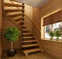 Монтаж (установка) деревянных лестниц