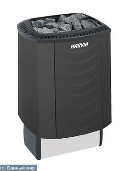 Электрокаменка Harvia Sound M80 Black с пультом управления